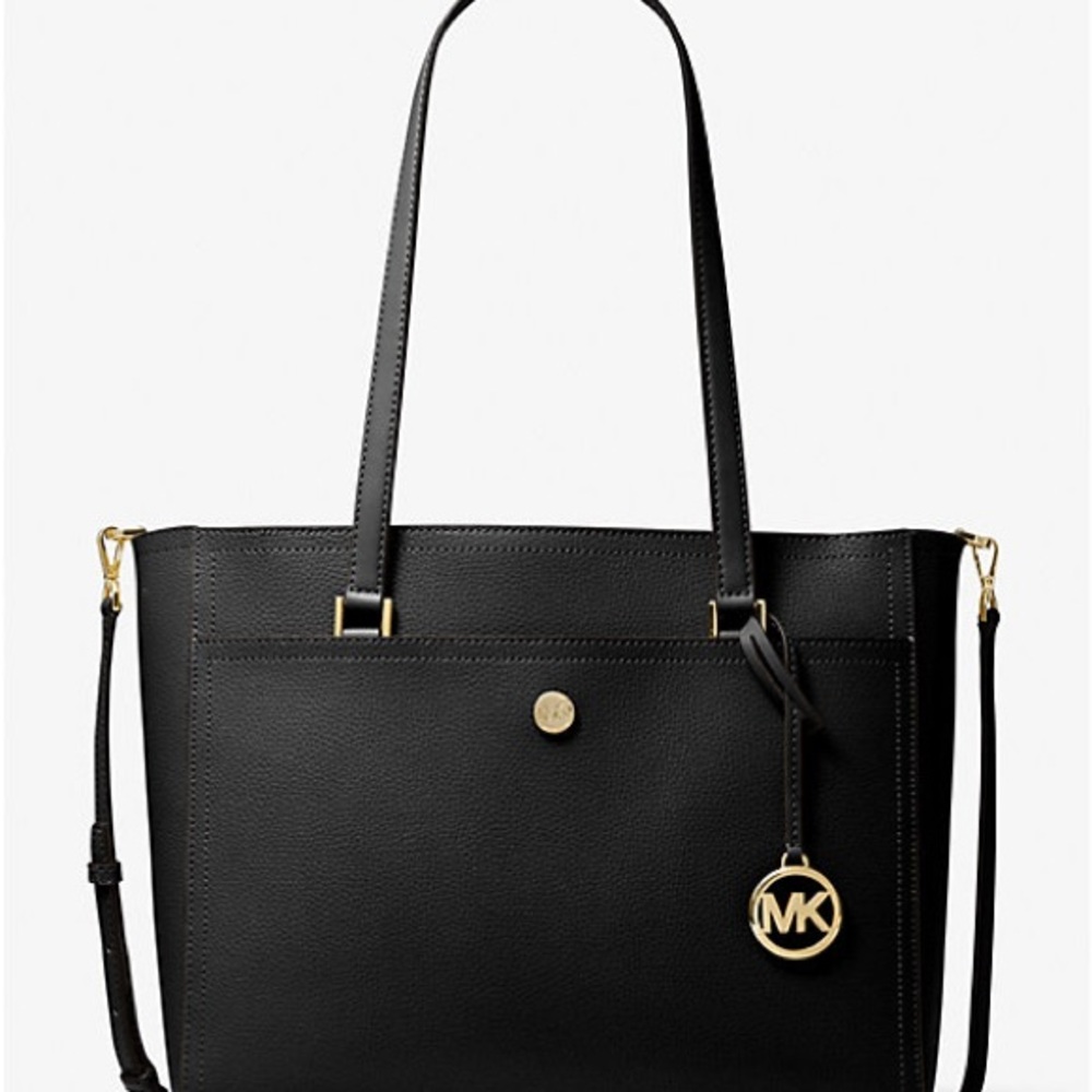 Michael Kors Maisie Large Pebbled Leather 3-in-l Tote Bag